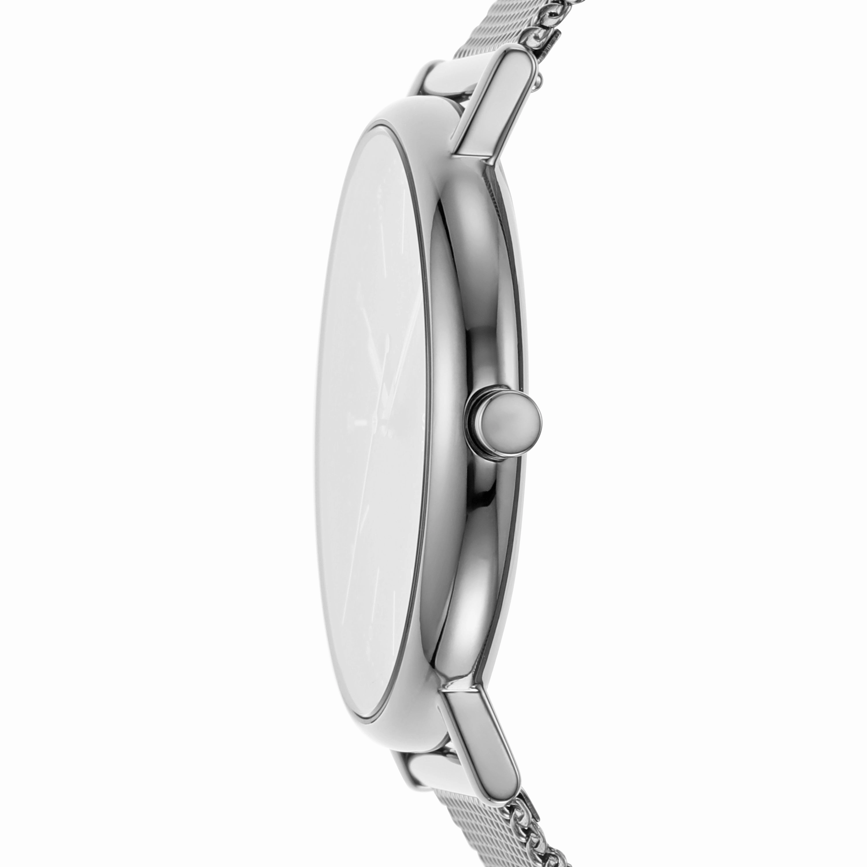 Skagen Signatur Eco-Friendly Gray Mesh Watch SKW6577