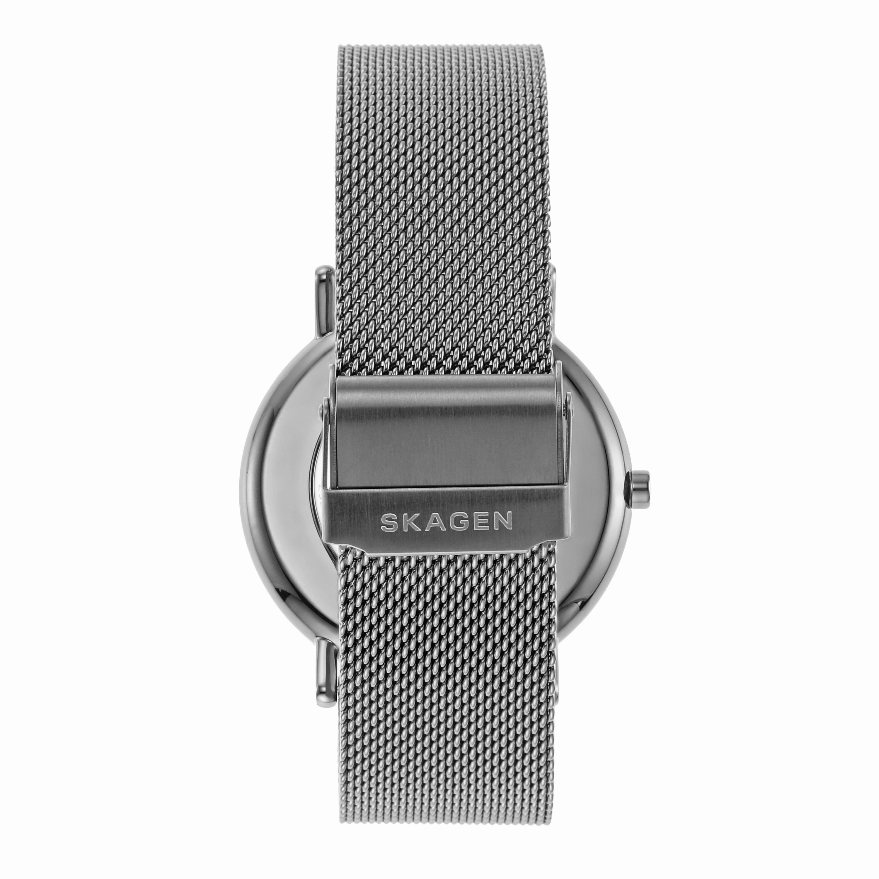 Skagen Signatur Eco-Friendly Gray Mesh Watch SKW6577