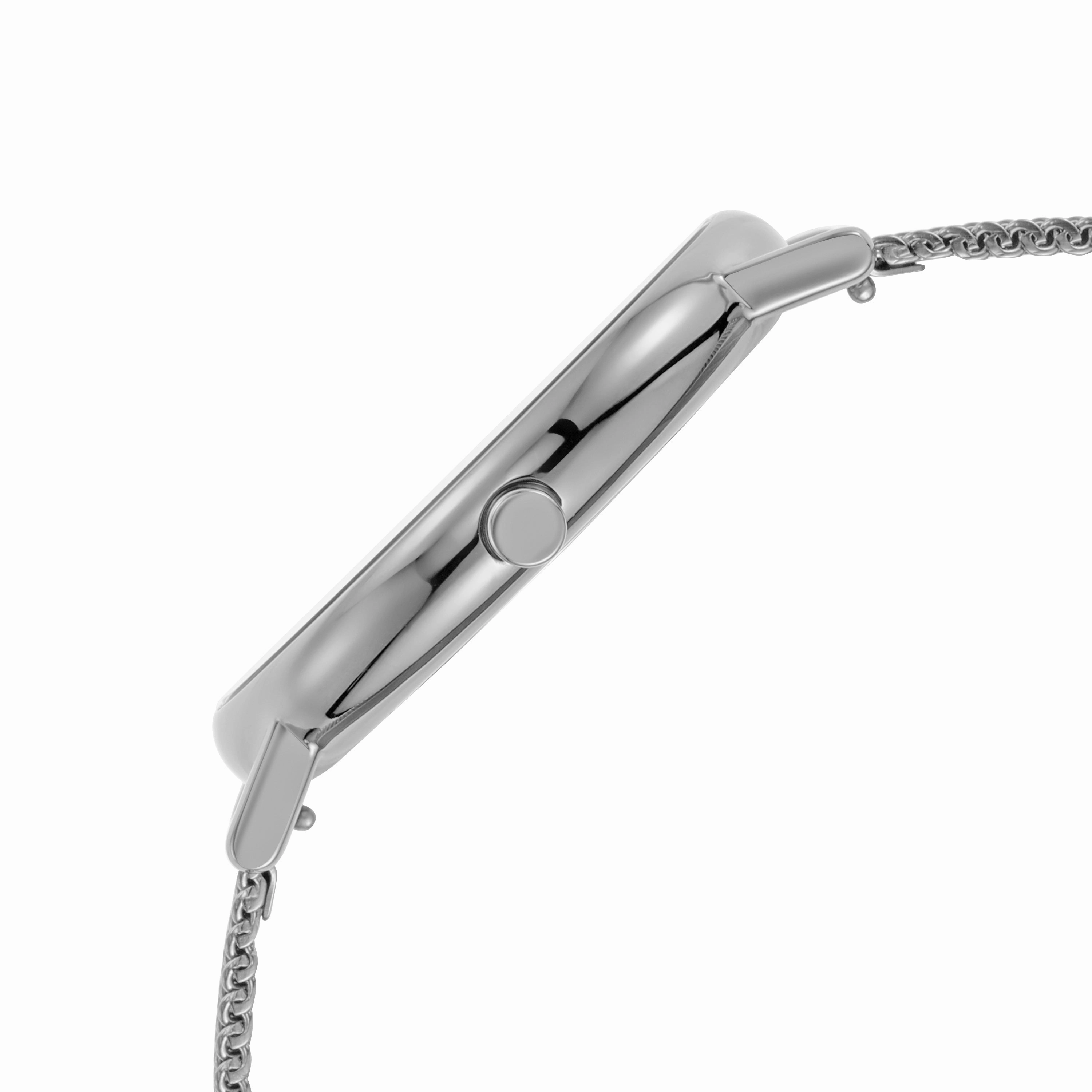 Skagen Signatur Eco-Friendly Gray Mesh Watch SKW6577