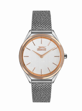 Slazenger - SL.9.1852.3.04 - Quartz Female Band Silver Dial Watch
