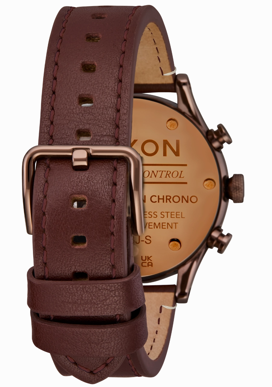 Station Chrono Leather - Chocolate / Cappuccino / Brown