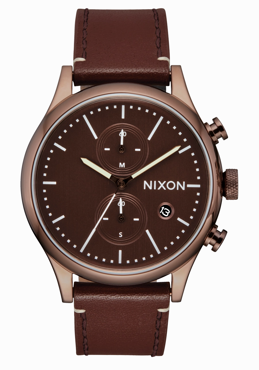 Station Chrono Leather - Chocolate / Cappuccino / Brown