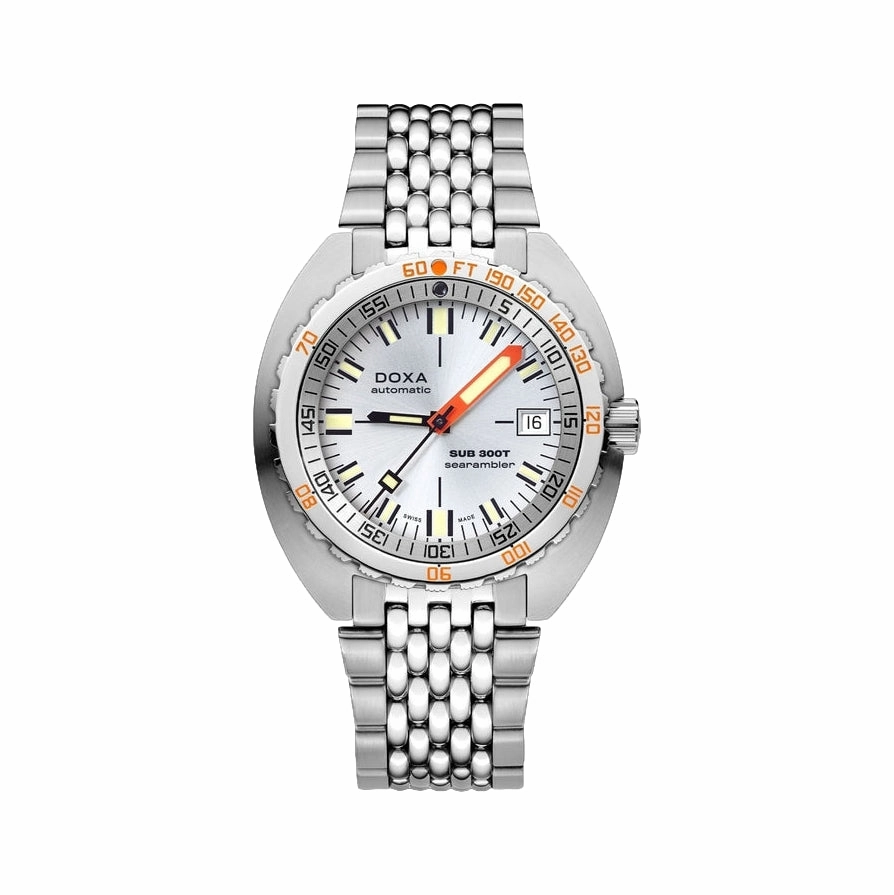 SUB 300T Searambler 42.5mm - Silver on Bracelet