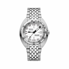 SUB 300T Whitepearl 42.5mm - White on Bracelet