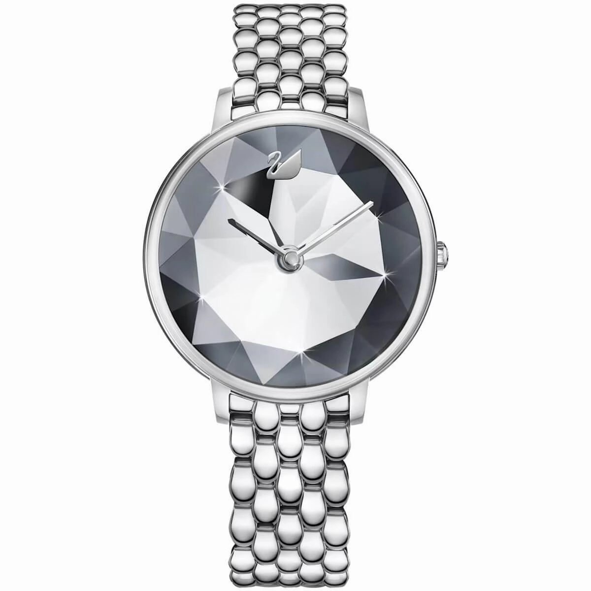 Swarovski Women's Quartz Watch - Crystal Lake Silver Tone Case Bracelet | 5416017