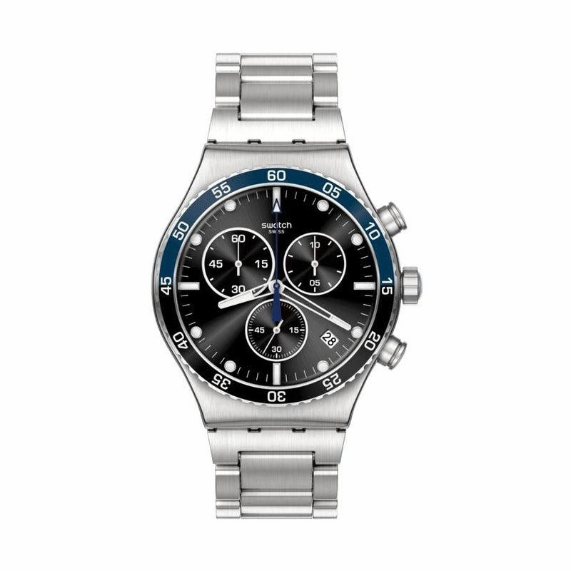Swatch DARK BLUE IRONY Watch YVS507G