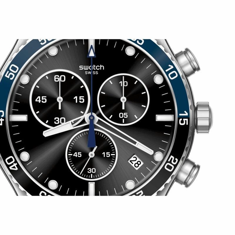 Swatch DARK BLUE IRONY Watch YVS507G
