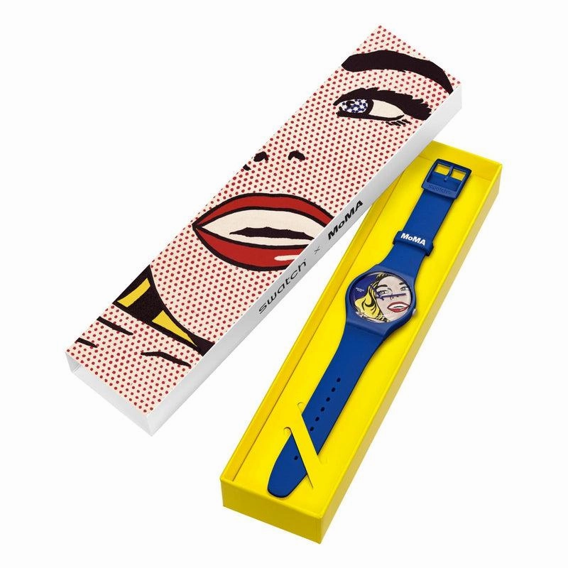 Swatch GIRL BY ROY LICHTENSTEIN, THE WATCH SUOZ352