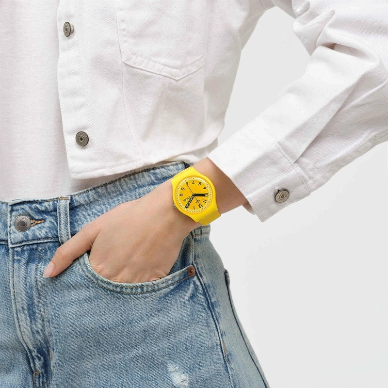 Swatch PROUDLY YELLOW Watch SO29J702