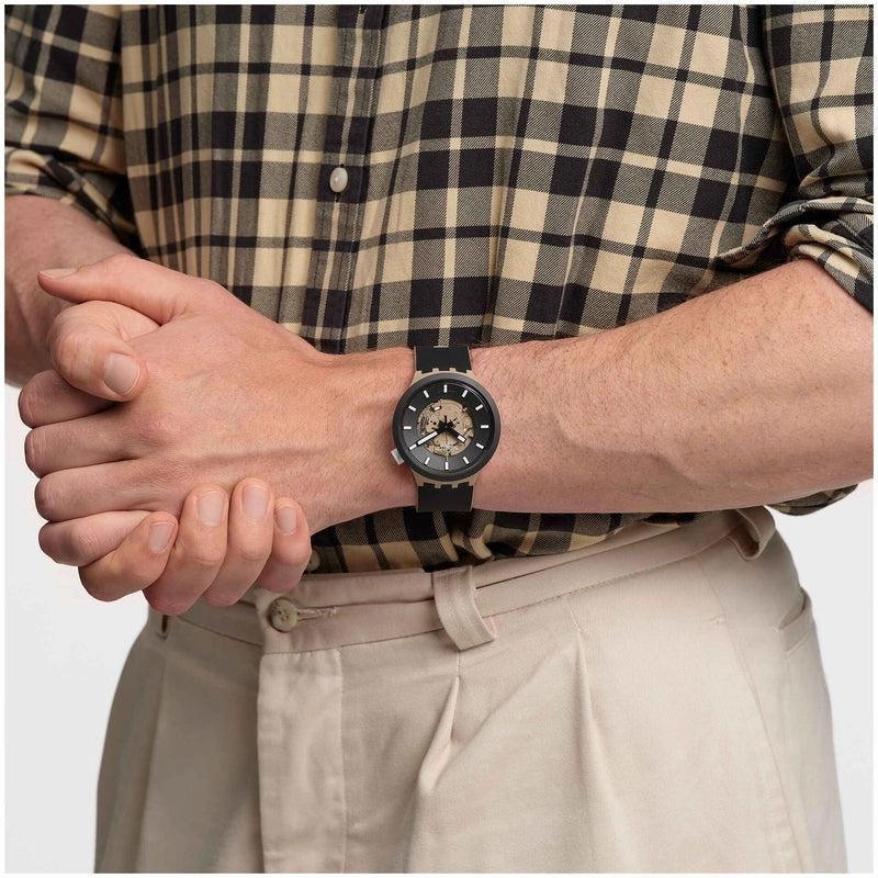Swatch TIME FOR TAUPE Watch SB03C100