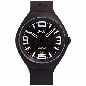 Szanto Icon Unisex Watch - Frank Stephenson Cosmos Black Dial Strap | IC-FS-9001