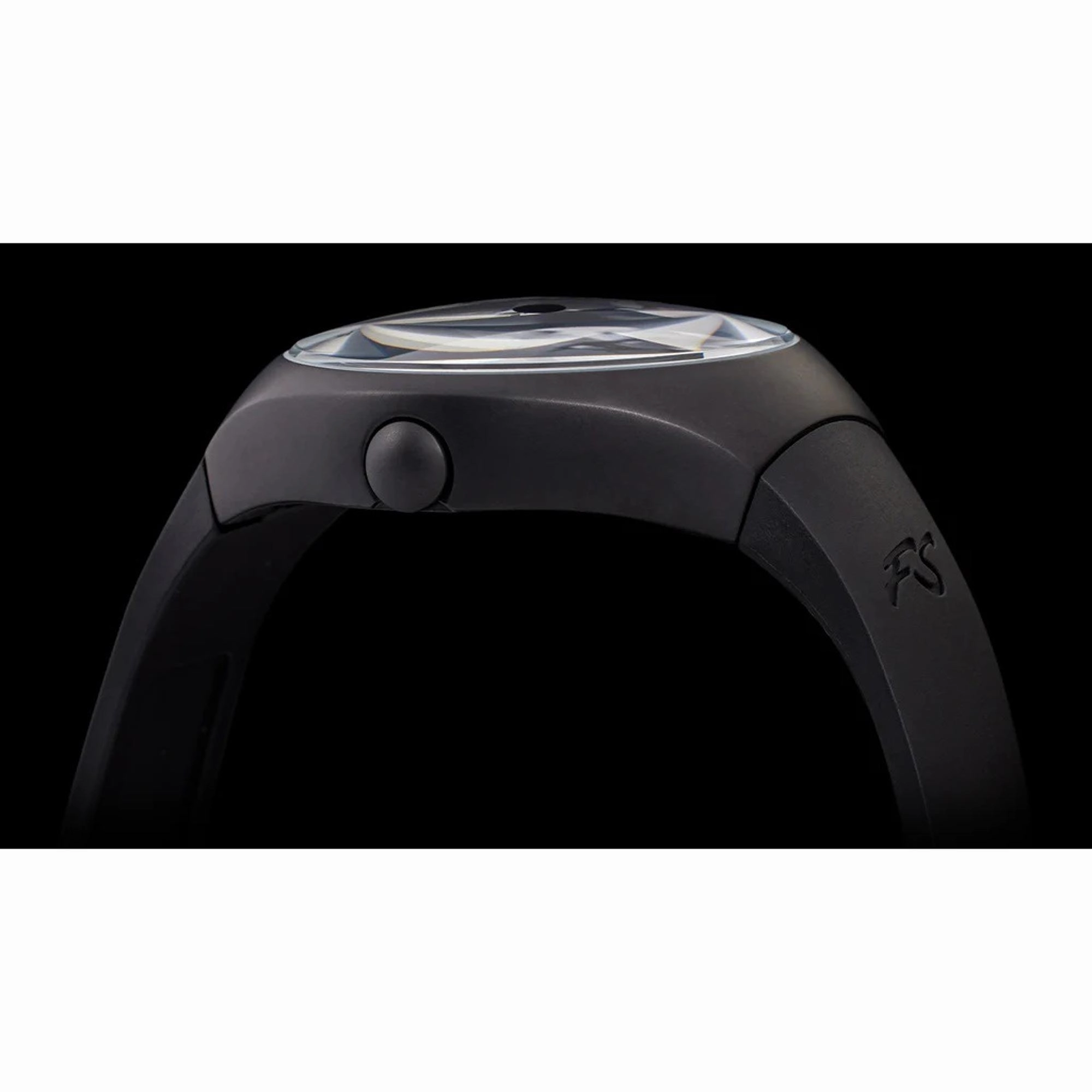 Szanto Icon Unisex Watch - Frank Stephenson Cosmos Black Dial Strap | IC-FS-9001