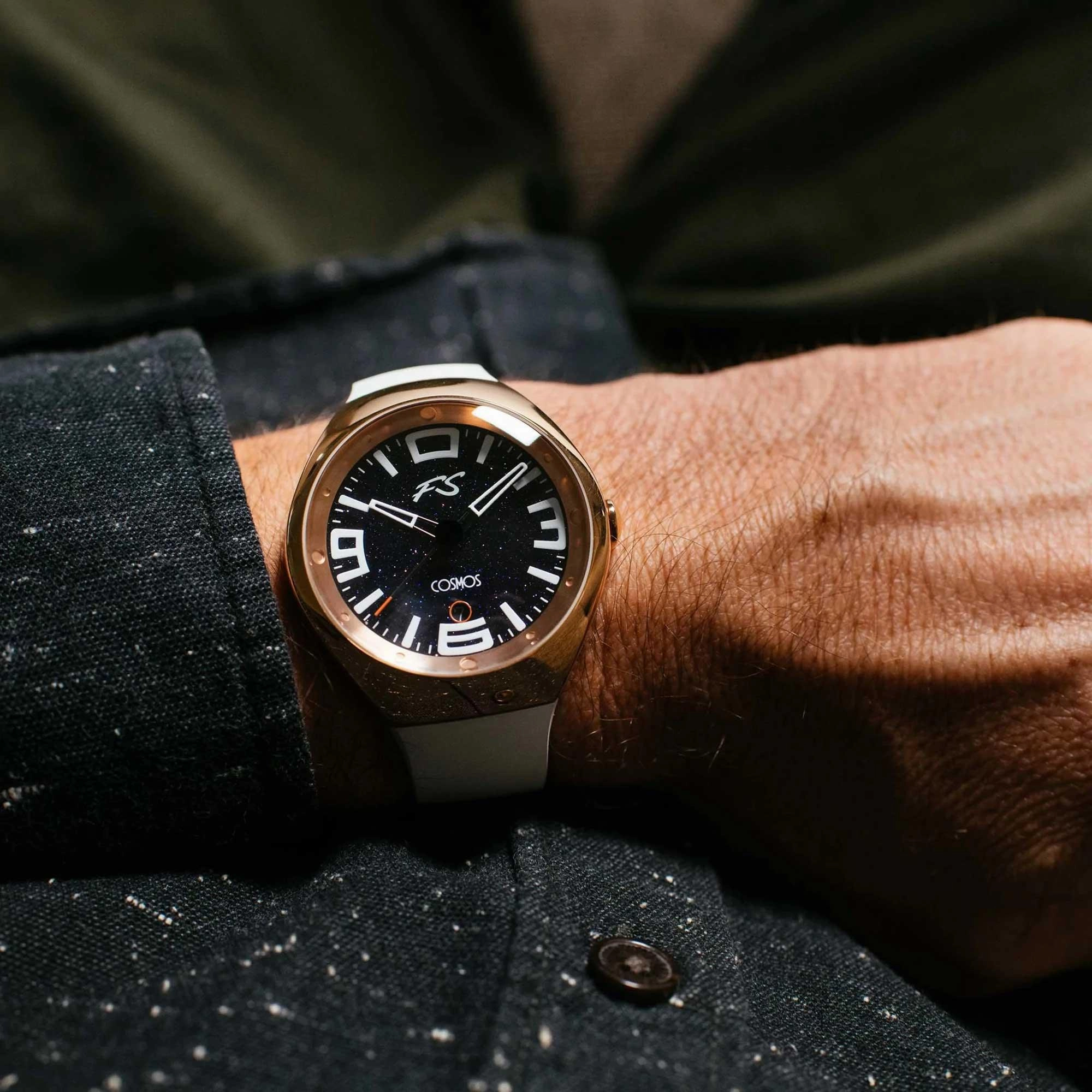 Szanto Icon Unisex Watch - Frank Stephenson Cosmos Rose Gold Case | IC-FS-9005