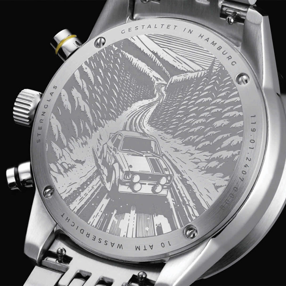 Tachymeter 2.0 Quartz 44mm - Blue on Bracelet