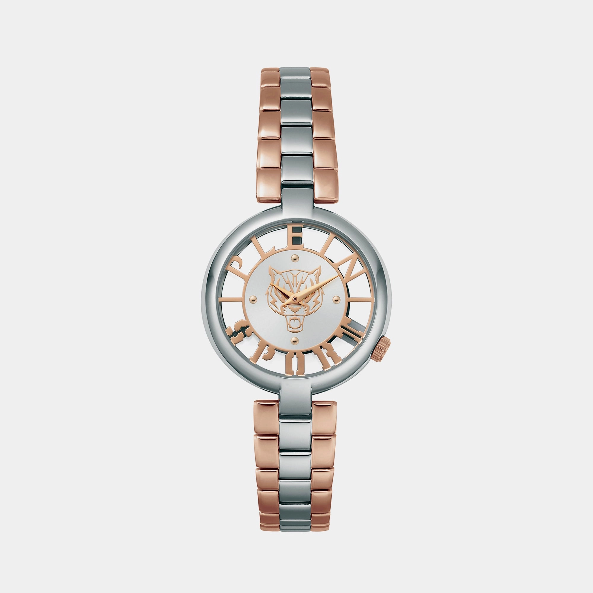 Tiger Luxe Women Silver Analog Stainless Steel Watch PSMBA0423