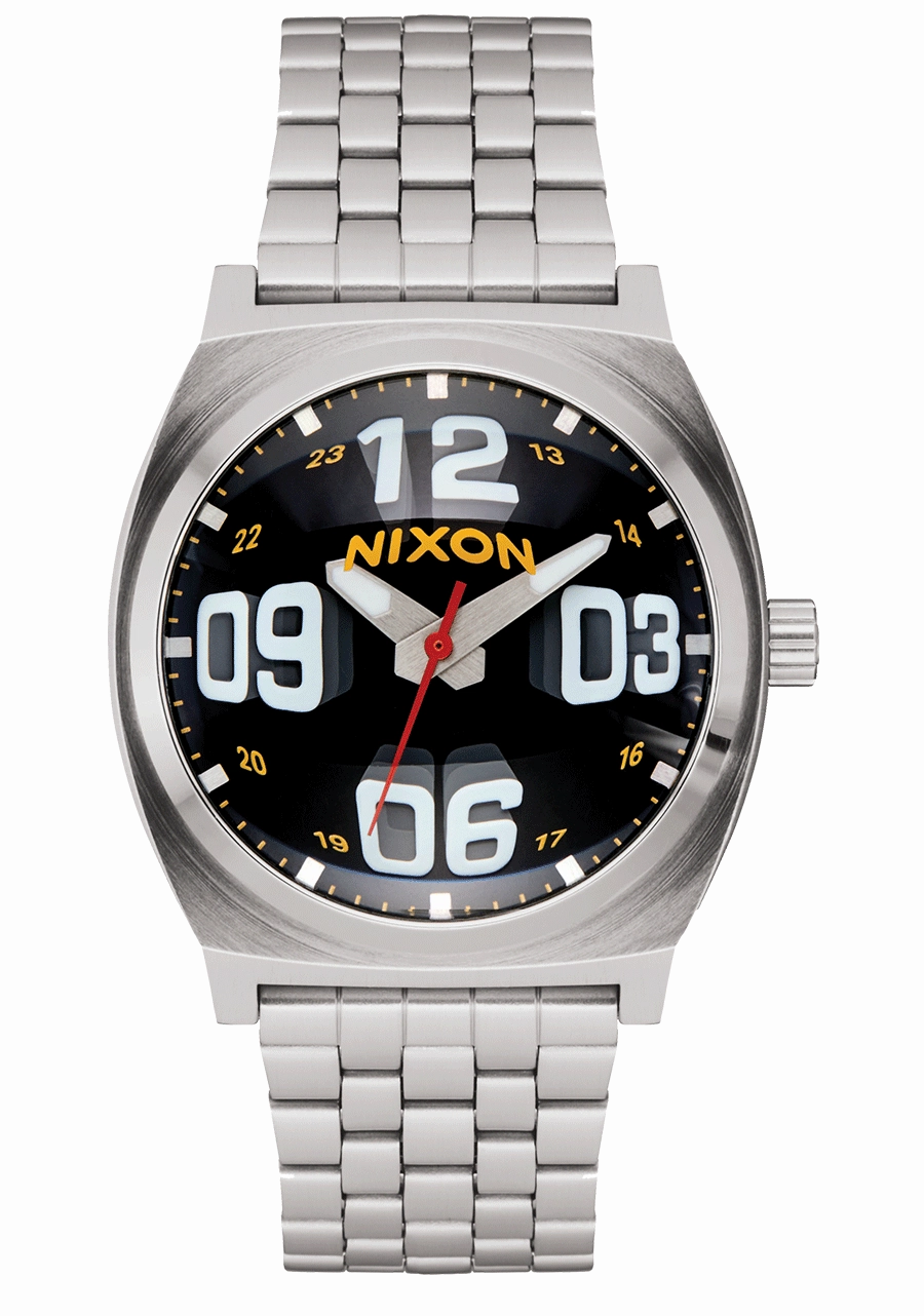 Time Teller - Fisheye / Silver / Black
