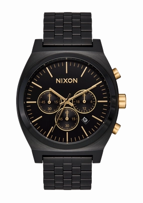 Time Teller Chrono - Black / Black / Gold