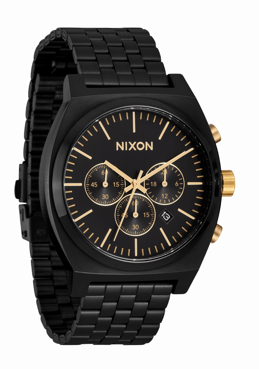 Time Teller Chrono - Black / Black / Gold