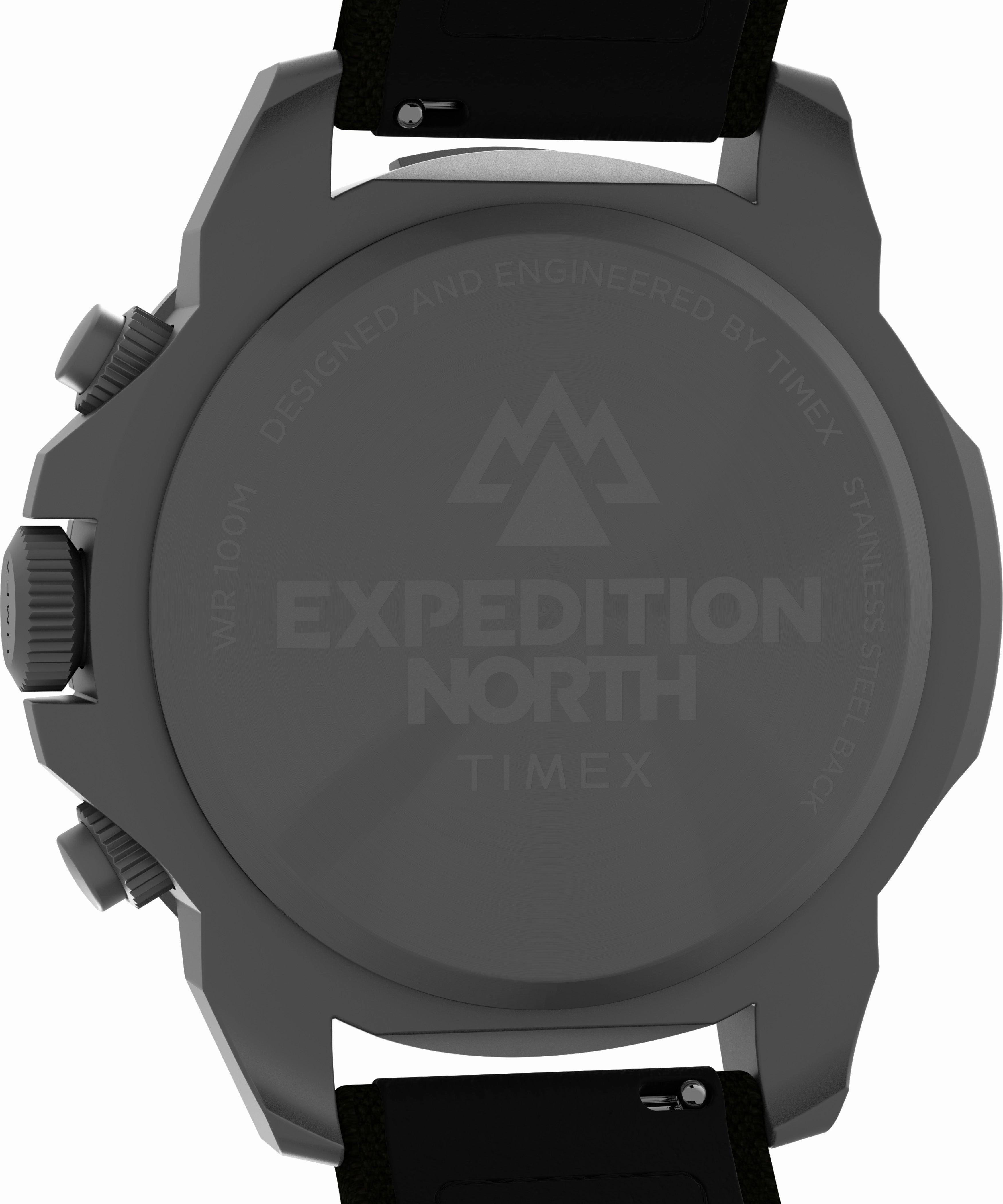 Timex Expedition 42mm Leather Green Dial Watch TW2W16100