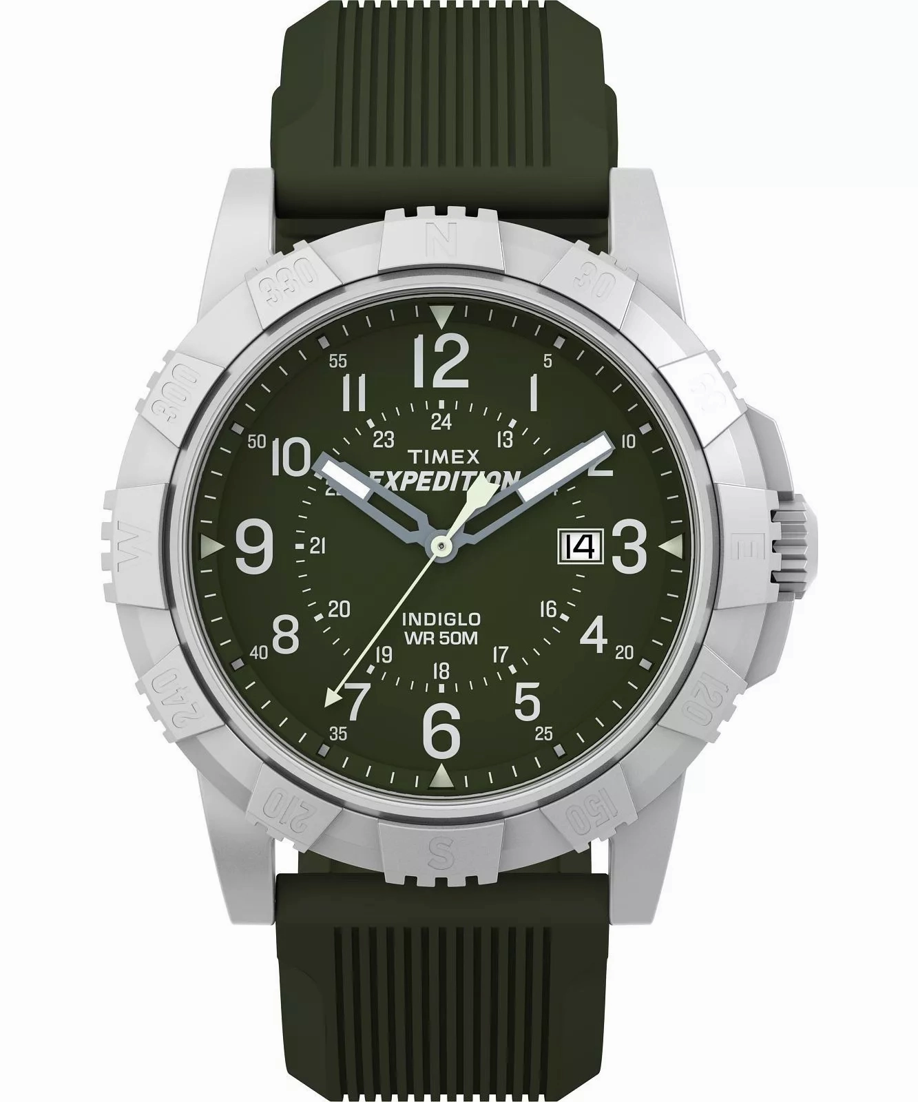 Timex Expedition North Green Dial and Band with Indiglo TW4B32100