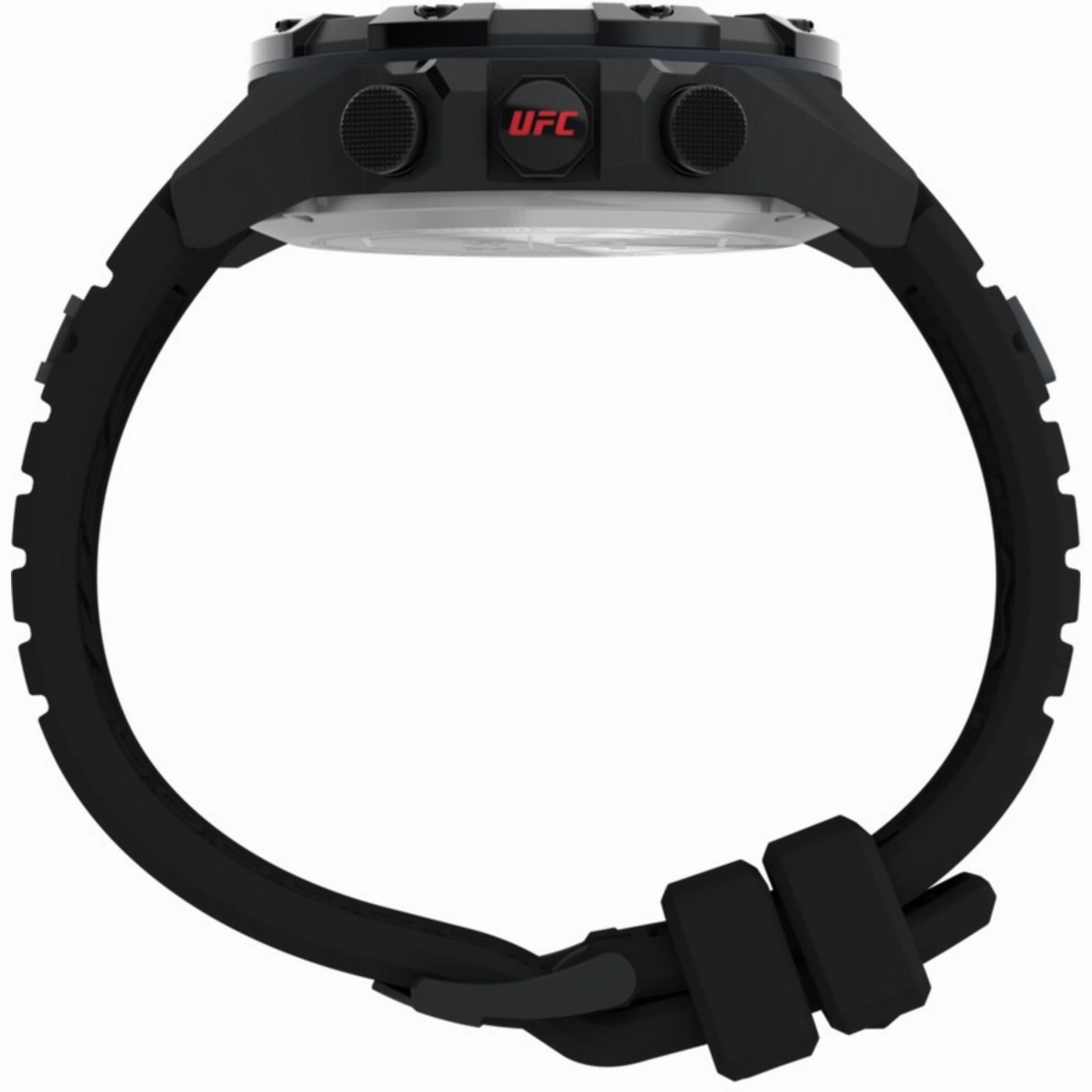 Timex Men's Digital Watch - UFC Kick Quartz Black Polyurethane Strap | TW2V87000