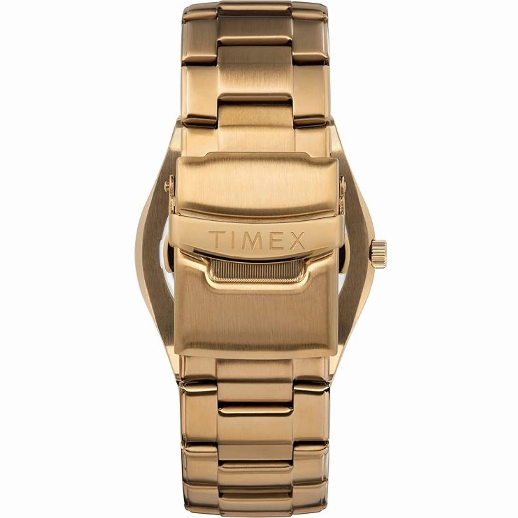 Timex Men's Watch - Classic Quartz Black Dial Yellow Gold Bracelet | TW2V53900