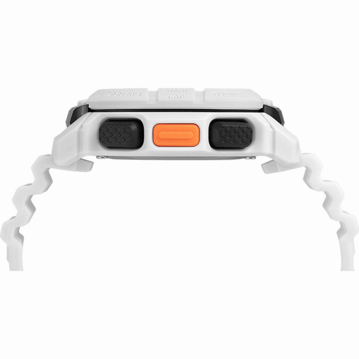 Timex Men's Watch - Command Digital Grey Dial White Rubber Strap | TW5M26400