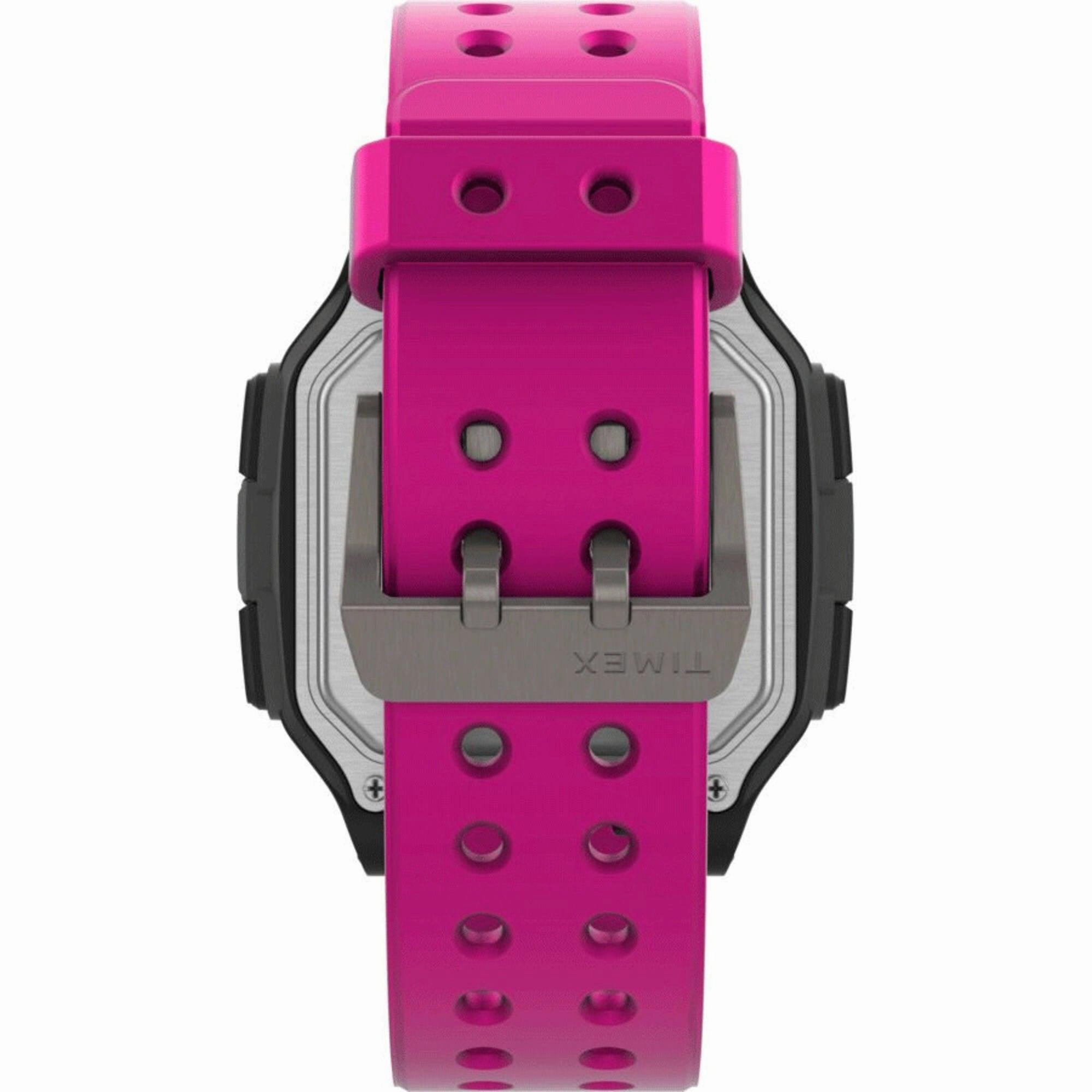 Timex Men's Watch - Command Urban Digital Dial Pink Resin Strap | TW5M29200VQ