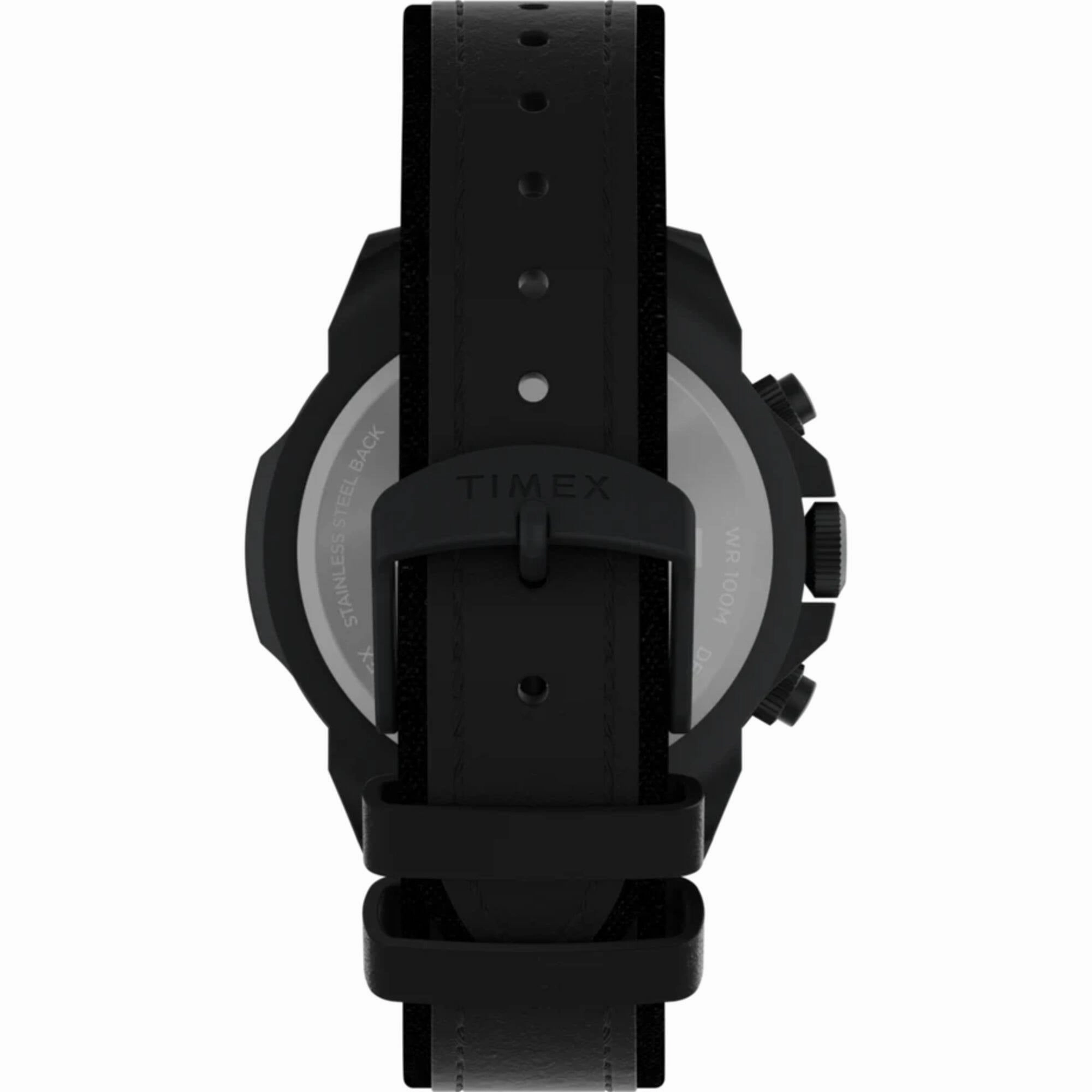 Timex Men's Watch - Expedition North Ridge Quartz Chrono Leather Strap | TW2W16000
