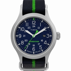 Timex Men's Watch - Expedition North Sierra Blue Dial Fabric Strap | TW2V23000VQ