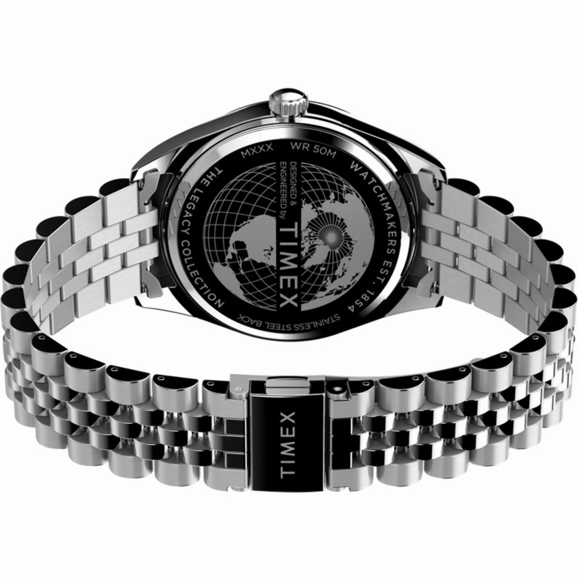 Timex Men's Watch - Legacy Grey Dial Silver Stainless Steel Bracelet | TW2V67900VQ