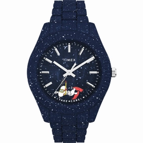 Timex Men's Watch - Legacy Ocean Peanuts Blue Dial Bracelet Quartz | TW2V53300JR