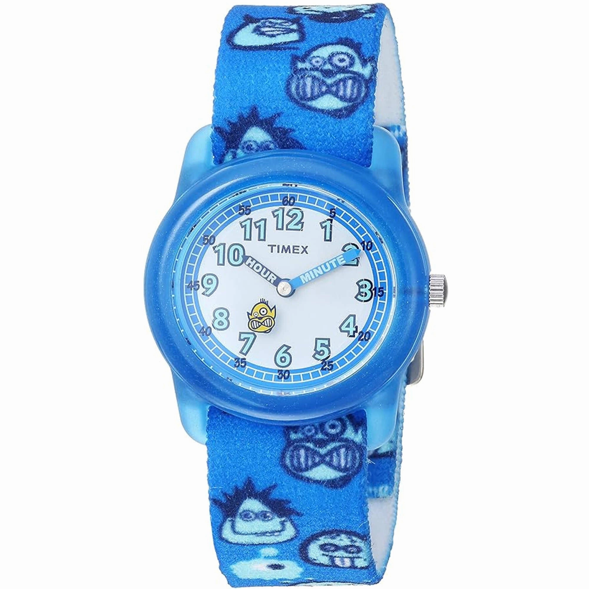 Timex Men's Watch - Time Machines Quartz White Dial Fabric Strap | TW7C25700