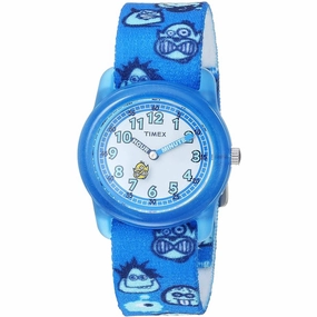 Timex Men's Watch - Time Machines Quartz White Dial Fabric Strap | TW7C25700