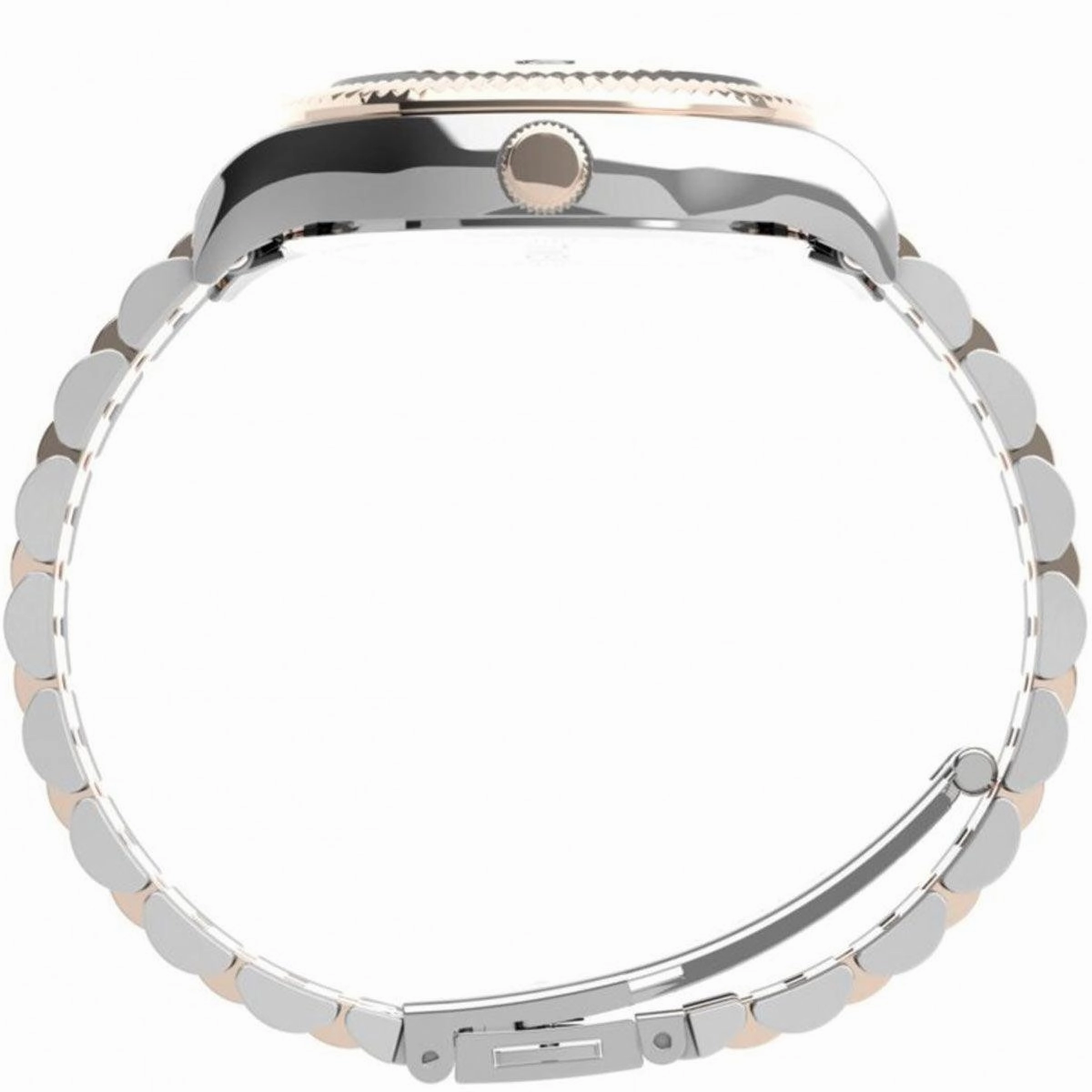 Timex Women's Quartz Watch - Waterbury Silver Dial Bracelet | TW2T87000VQ