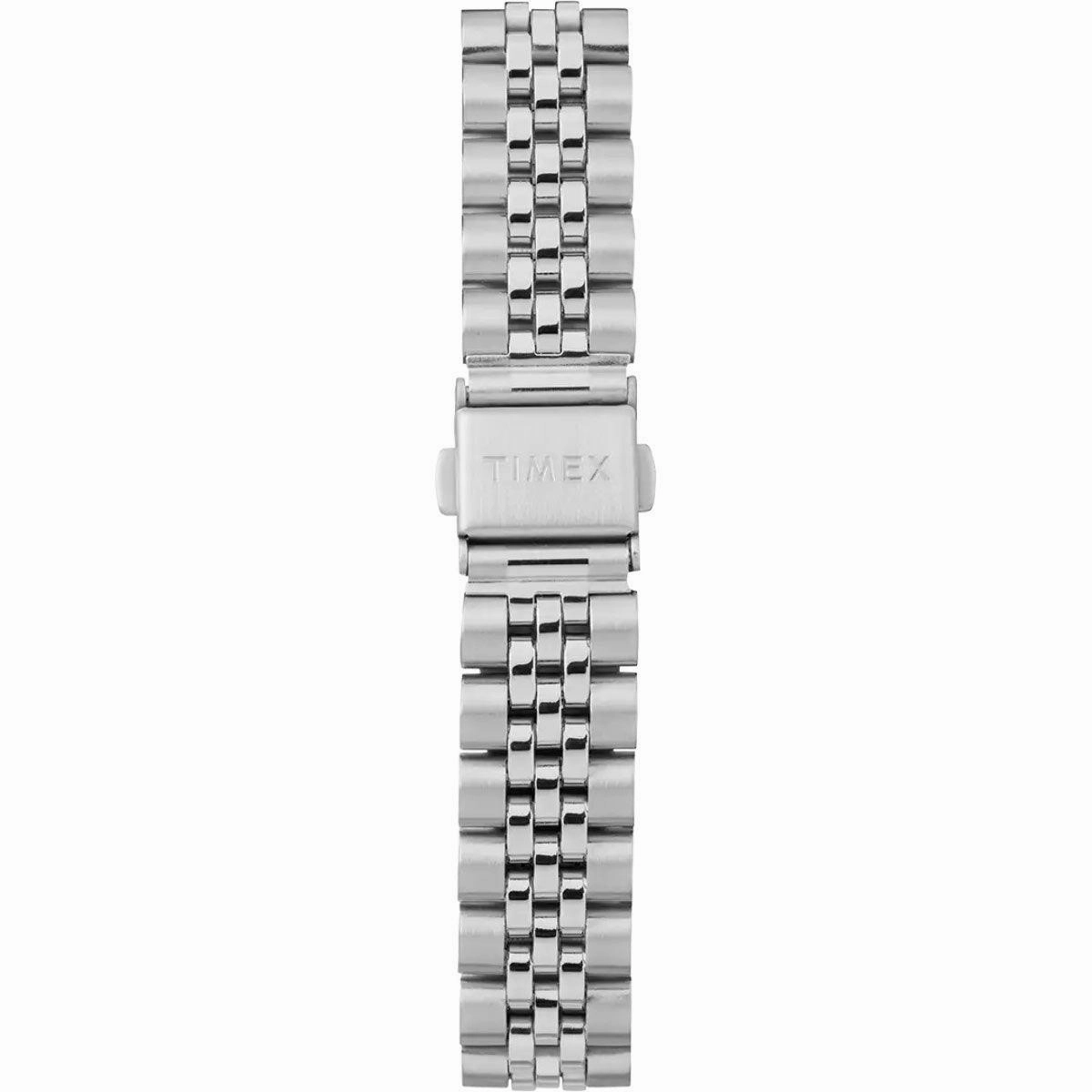 Timex Women's Quartz Watch - Waterbury White Dial Silver Bracelet | TW2R69400VQ