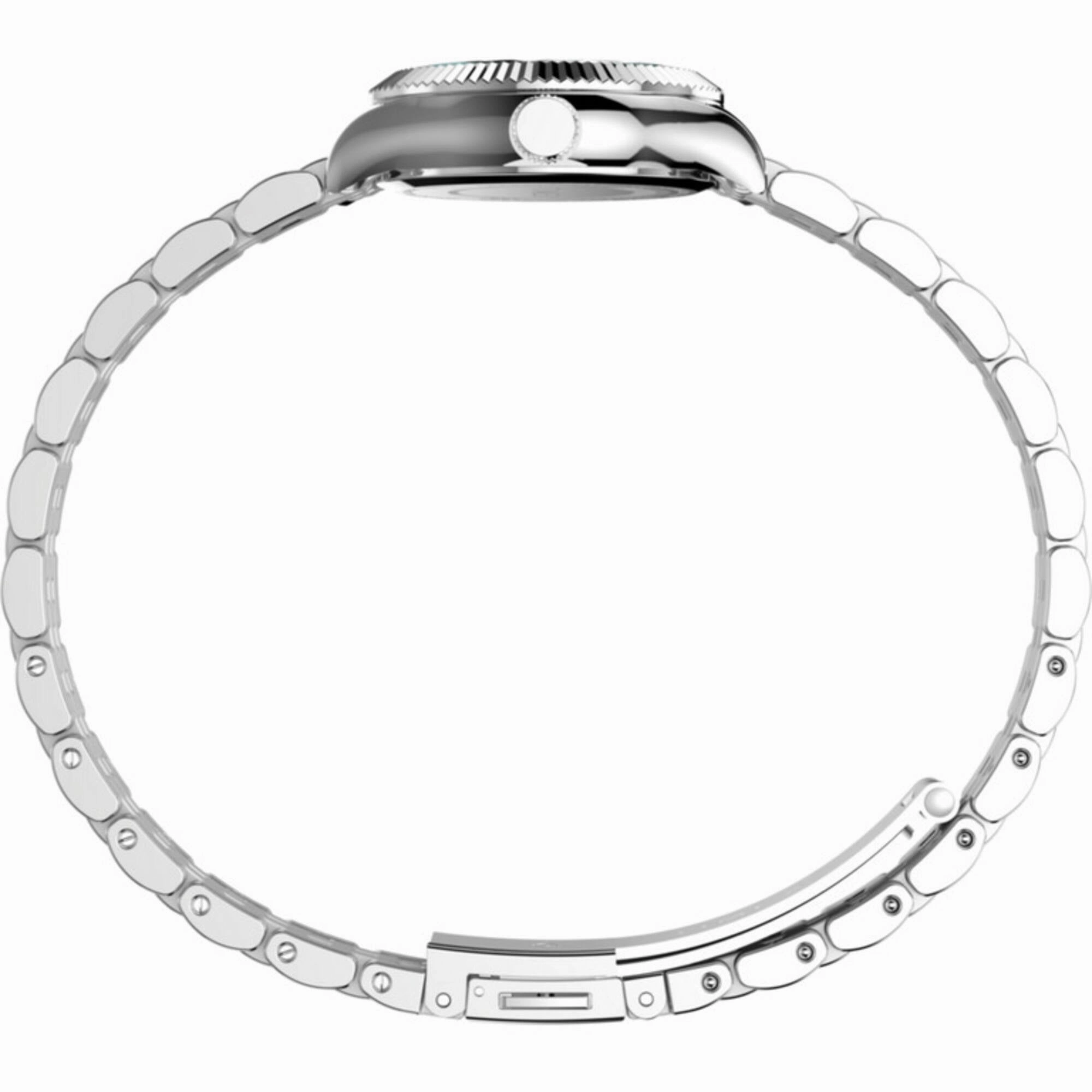 Timex Women's Watch - Legacy Mini Blue Dial Silver Tone Steel Bracelet | TW2W90700