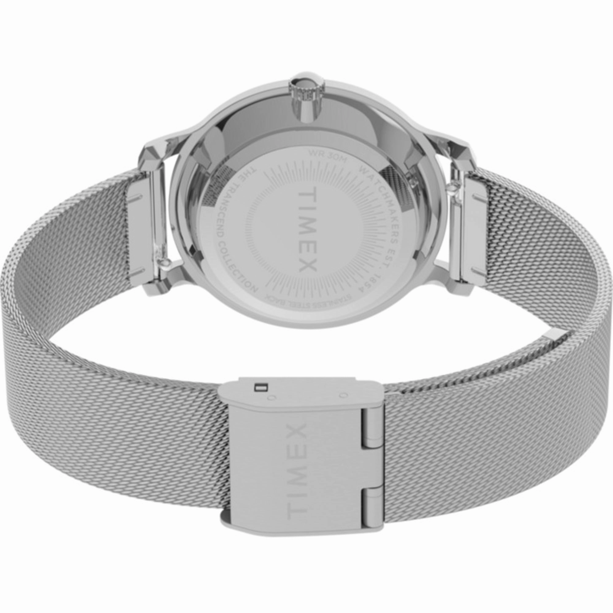 Timex Women's Watch - Transcend Celestial Purple Dial Steel Mesh Bracelet | TW2V52000