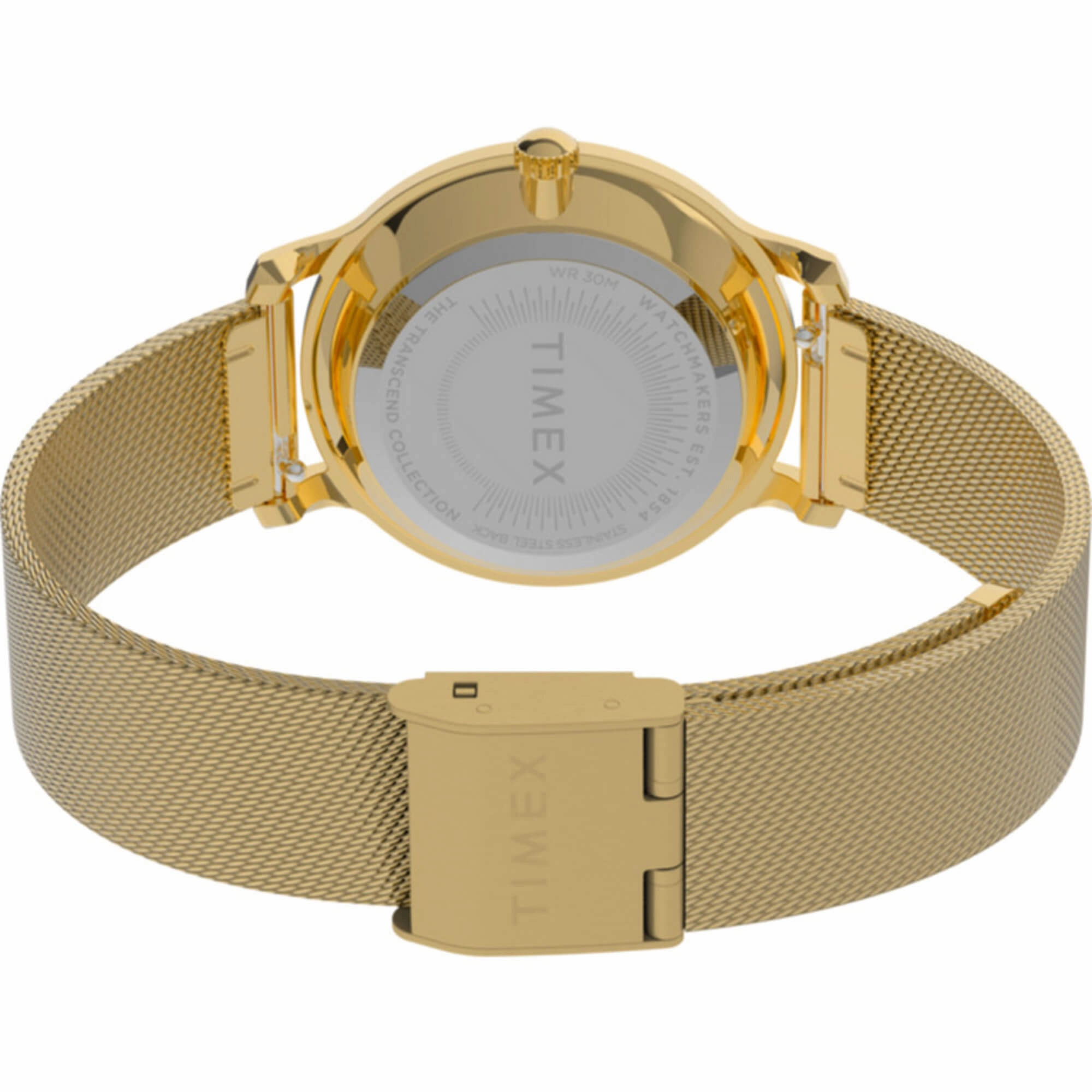 Timex Women's Watch - Transcend Celestial Yellow Steel Mesh Bracelet | TW2V51900
