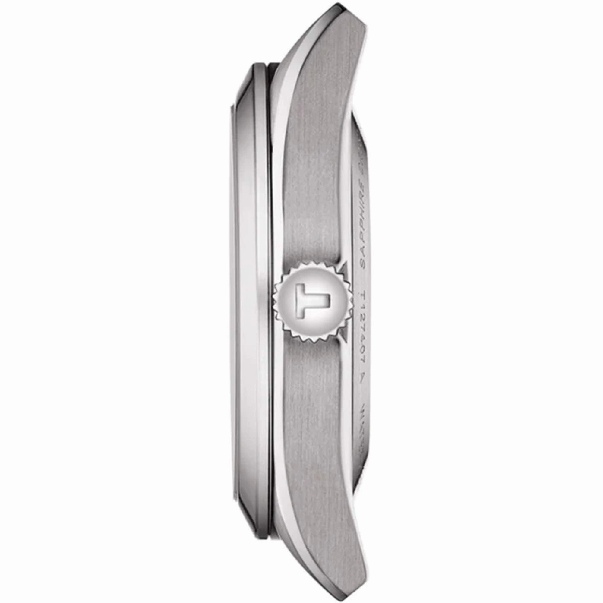 Tissot Men's Watch - Gentleman Powermatic 80 Silicium Black Dial | T1274071105100