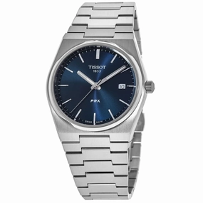 Tissot PRX Quartz Blue Dial Steel Men's Watch