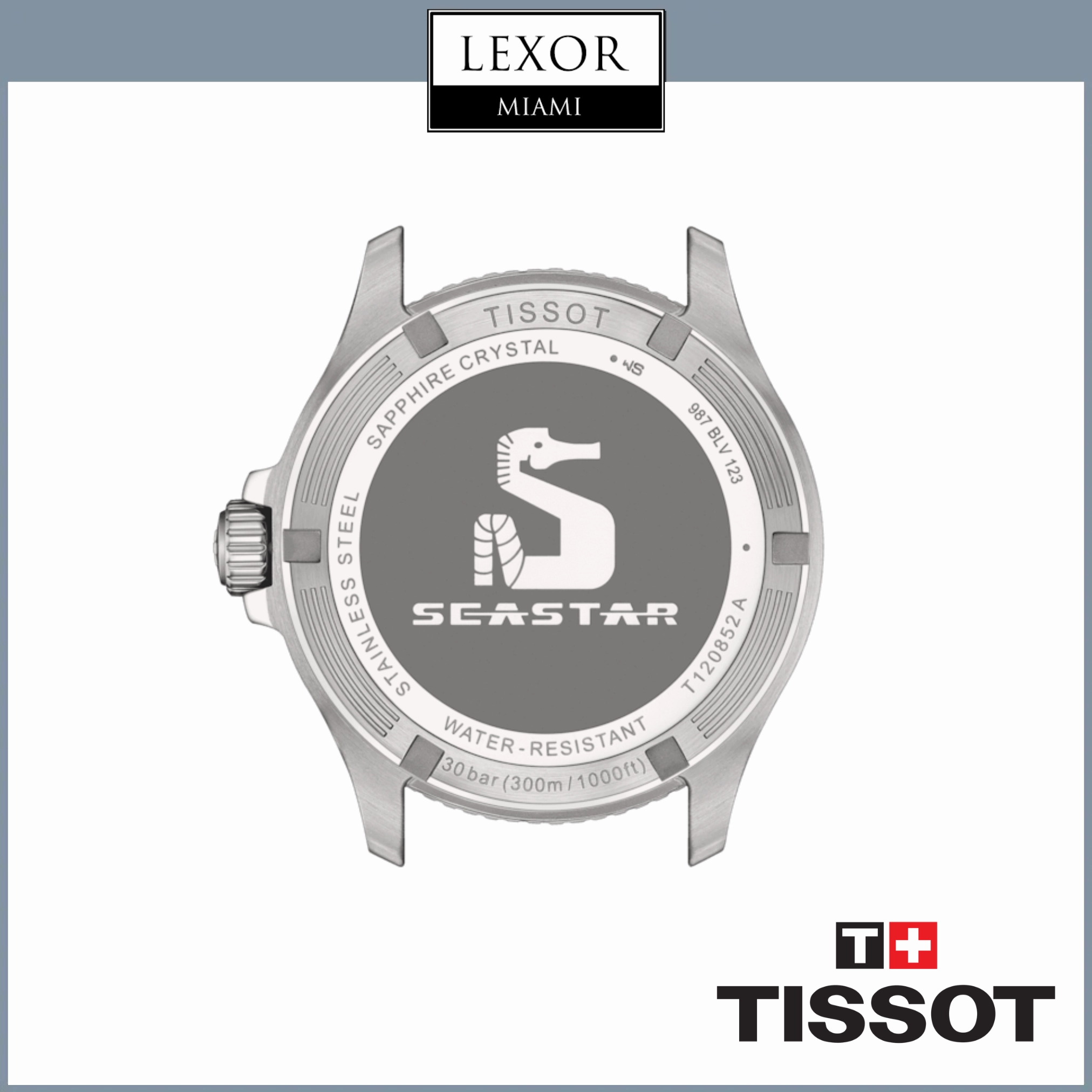 Tissot Seastar 1000 Quartz GMT T1208521105100 Men