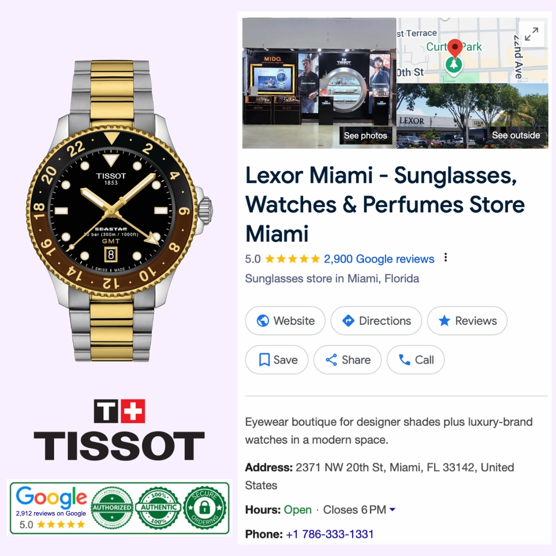 Tissot Seastar 1000 Quartz GMT T1208522205100