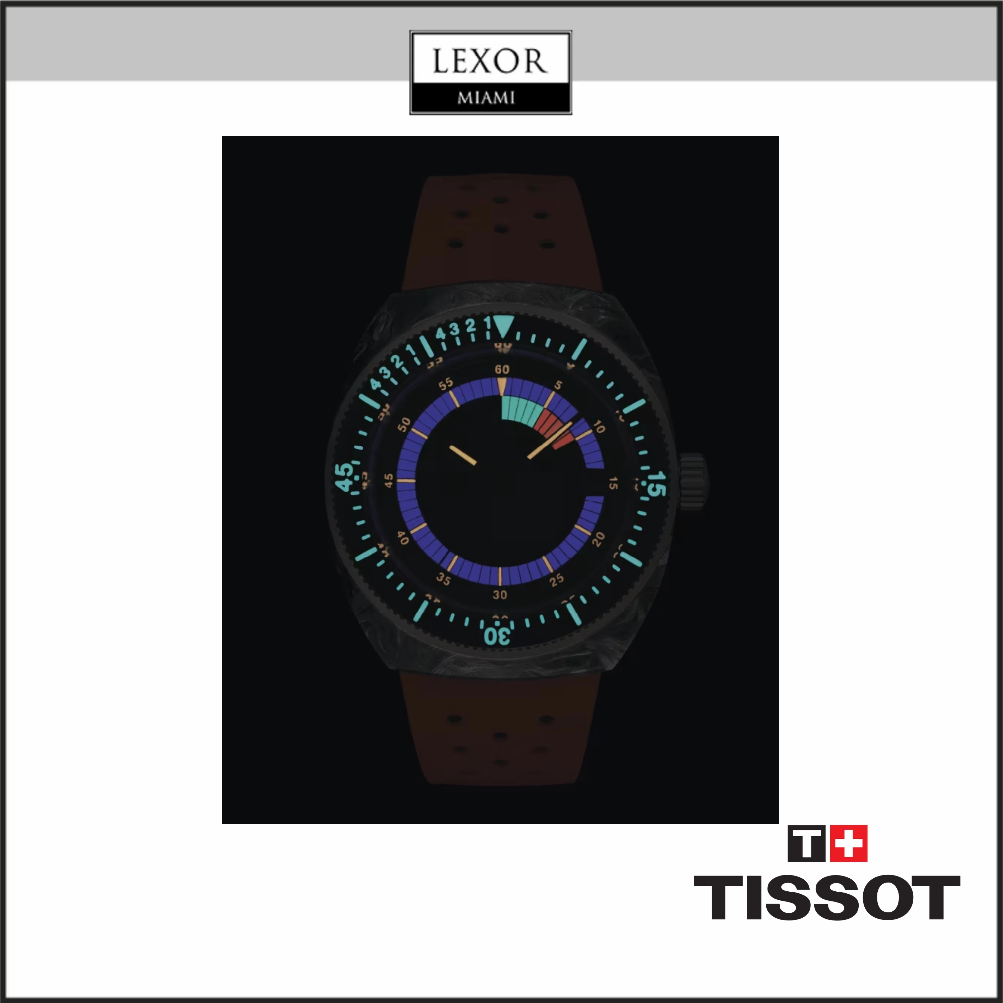 TISSOT SIDERAL S POWERMATIC 80 T1454079705700 Watch