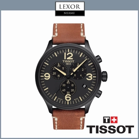 Tissot T1166173605700 Chrono XL Brown Leather Strap Men Watches