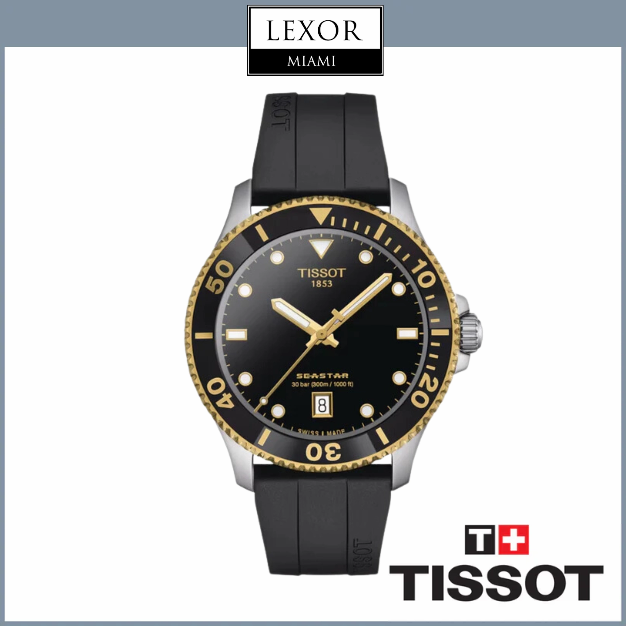 TISSOT T120.410.27.051.00 SEASTAR 1000 40MM