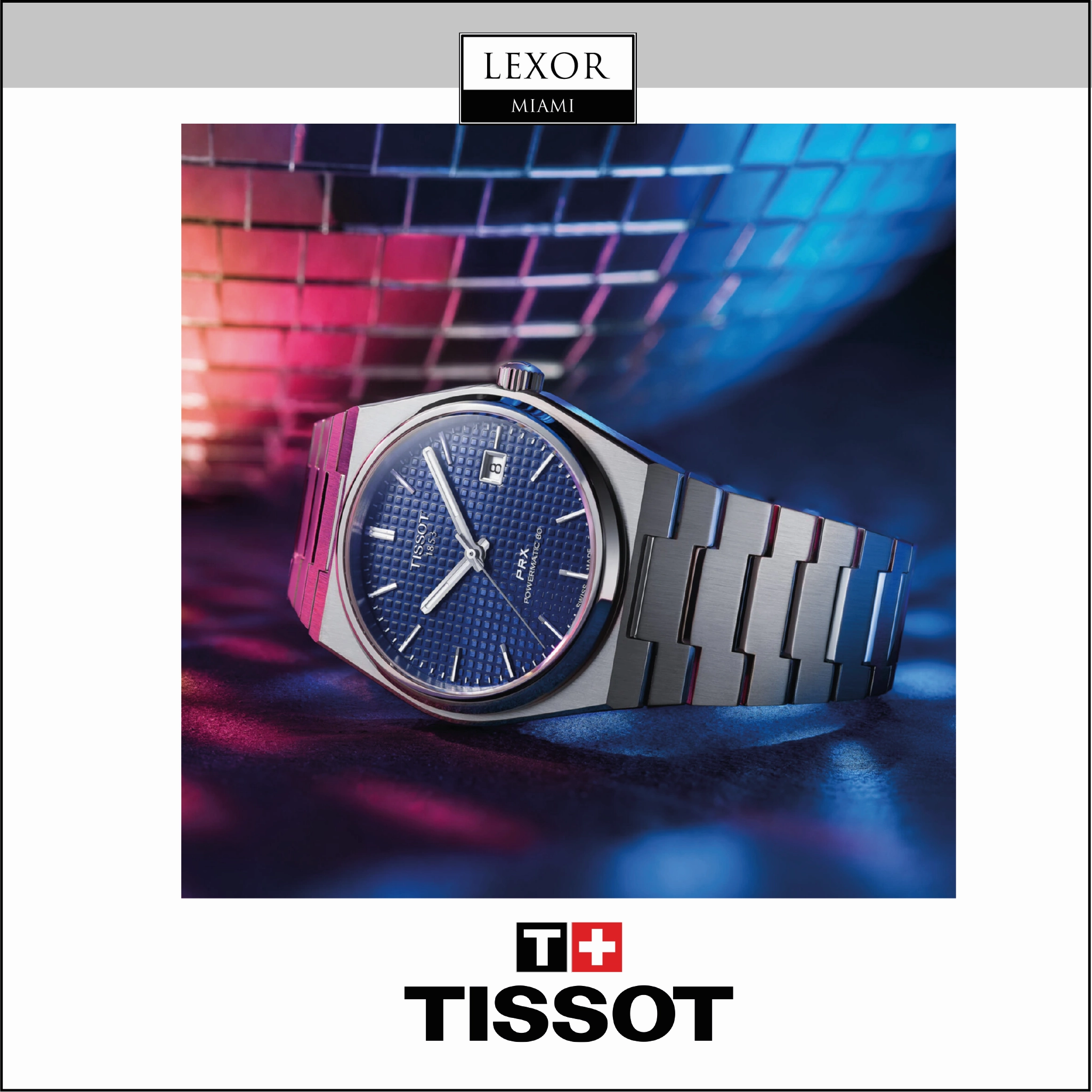 Tissot T1374071104100 PRX Powermatic 80 Men Watches