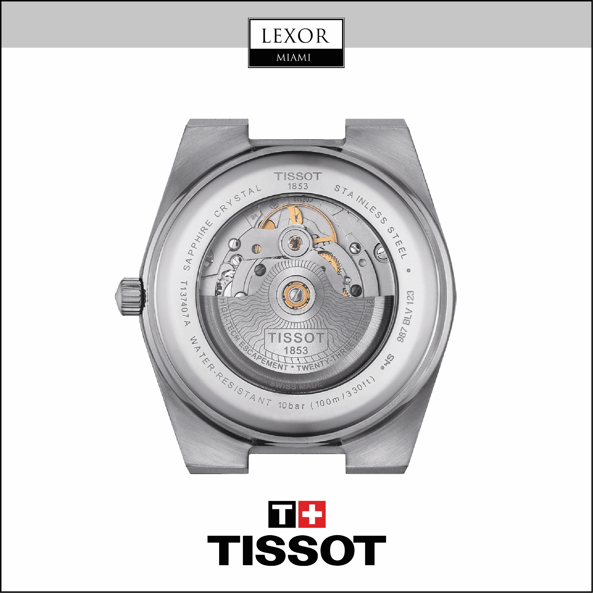 Tissot T1374071104100 PRX Powermatic 80 Men Watches