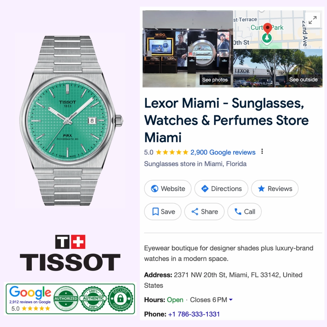 Tissot T1374071109101 TISSOT PRX POWERMATIC 80 40MM UPC 7611608315675