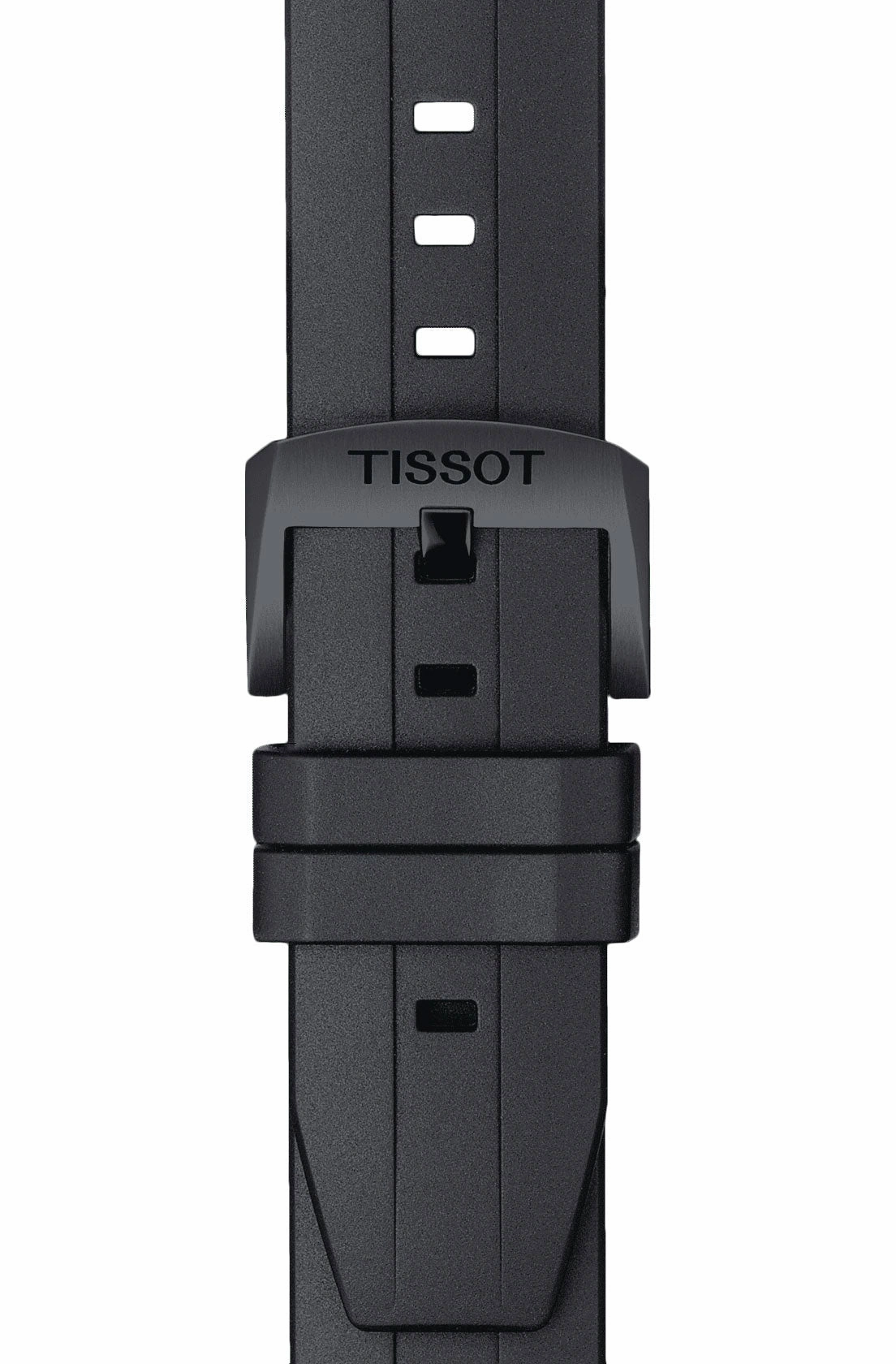 Tissot T-Sport Seastar 1000 Automatic Powermatic 80 Black PVD Black Dial Black Rubber Strap Date Divers Mens Watch T120.407.37.051.00